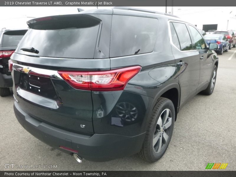 Graphite Metallic / Jet Black 2019 Chevrolet Traverse LT AWD