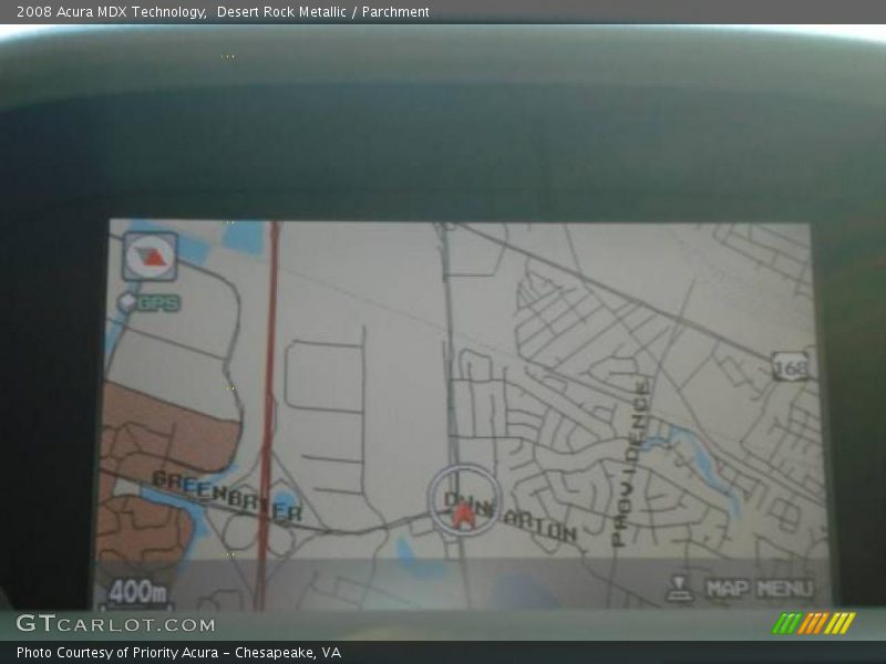 Desert Rock Metallic / Parchment 2008 Acura MDX Technology