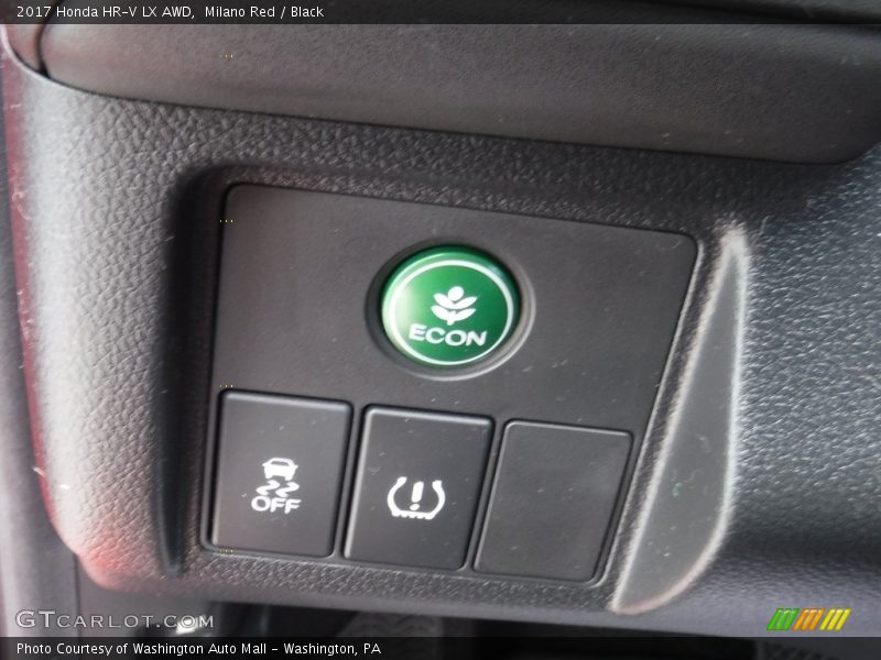 Milano Red / Black 2017 Honda HR-V LX AWD