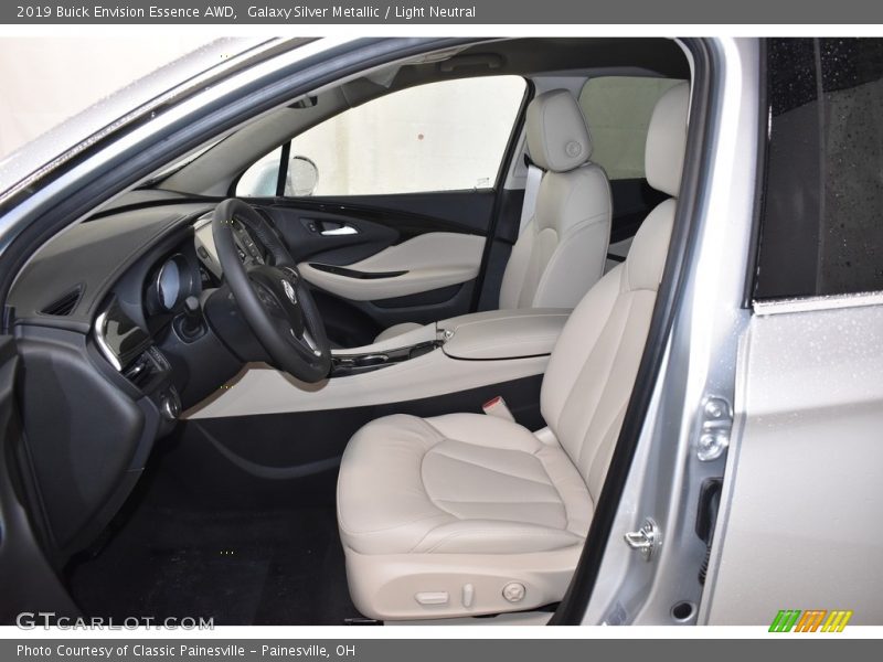 Galaxy Silver Metallic / Light Neutral 2019 Buick Envision Essence AWD