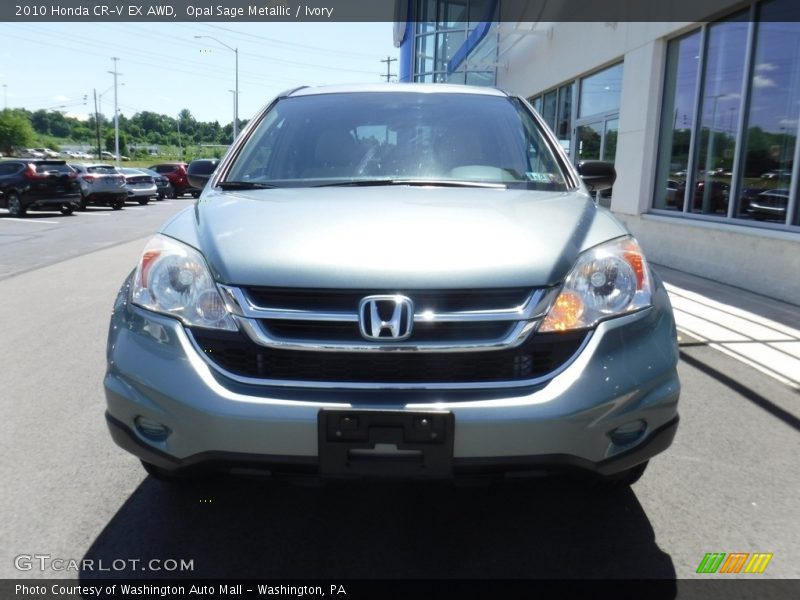 Opal Sage Metallic / Ivory 2010 Honda CR-V EX AWD