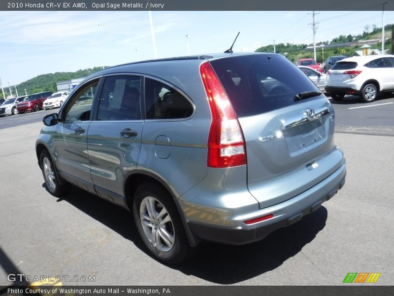 Opal Sage Metallic / Ivory 2010 Honda CR-V EX AWD