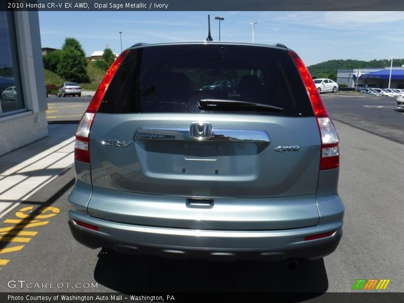 Opal Sage Metallic / Ivory 2010 Honda CR-V EX AWD