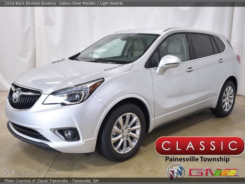 Galaxy Silver Metallic / Light Neutral 2019 Buick Envision Essence