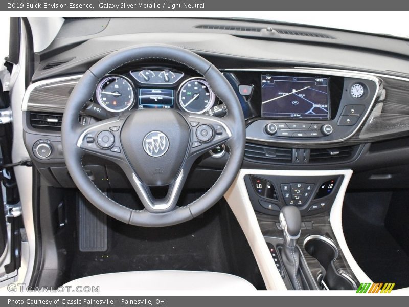 Galaxy Silver Metallic / Light Neutral 2019 Buick Envision Essence