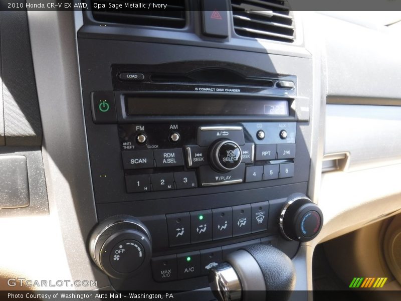 Opal Sage Metallic / Ivory 2010 Honda CR-V EX AWD