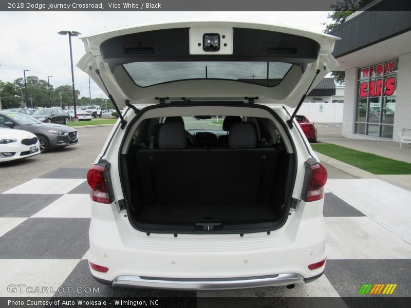 Vice White / Black 2018 Dodge Journey Crossroad