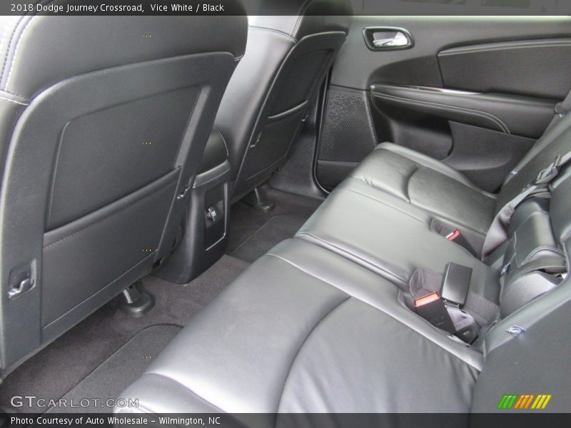 Vice White / Black 2018 Dodge Journey Crossroad