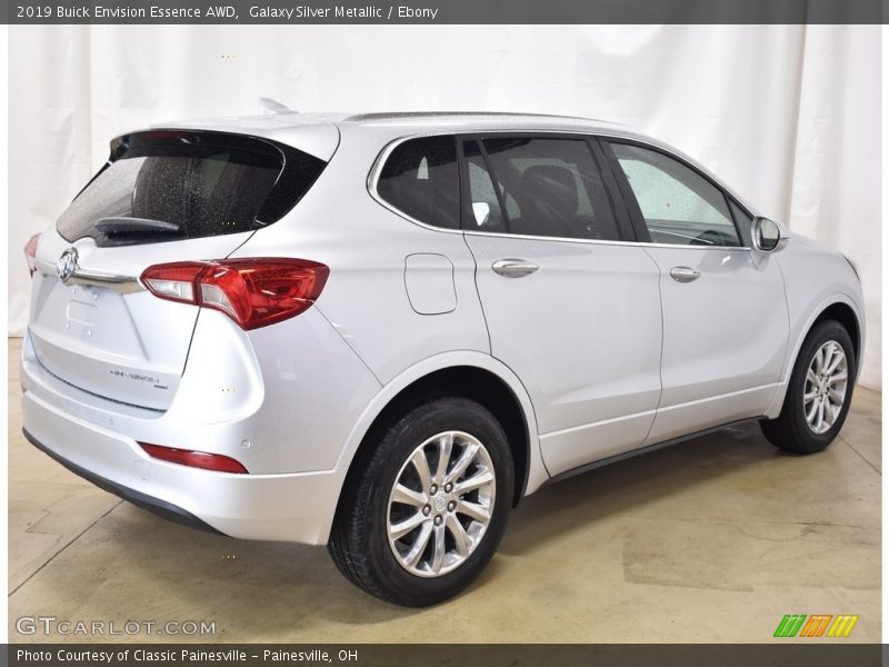 Galaxy Silver Metallic / Ebony 2019 Buick Envision Essence AWD