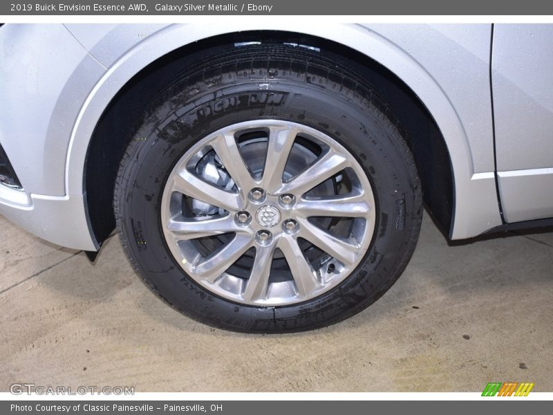 Galaxy Silver Metallic / Ebony 2019 Buick Envision Essence AWD