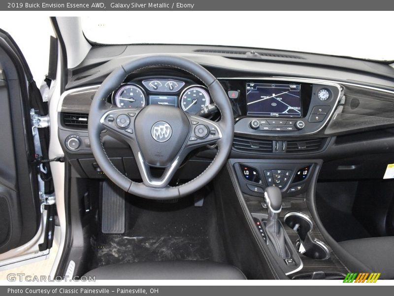 Galaxy Silver Metallic / Ebony 2019 Buick Envision Essence AWD