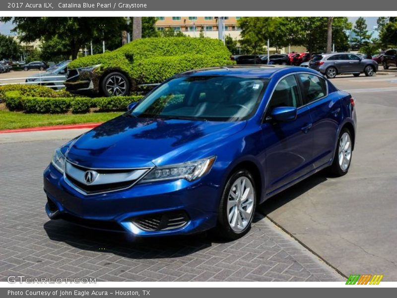 Catalina Blue Pearl / Graystone 2017 Acura ILX