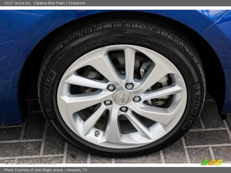 Catalina Blue Pearl / Graystone 2017 Acura ILX