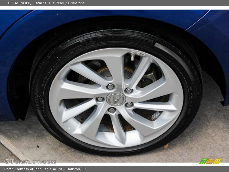 Catalina Blue Pearl / Graystone 2017 Acura ILX
