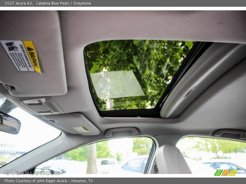 Catalina Blue Pearl / Graystone 2017 Acura ILX