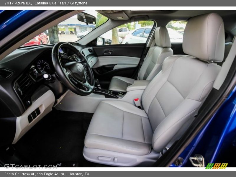 Catalina Blue Pearl / Graystone 2017 Acura ILX