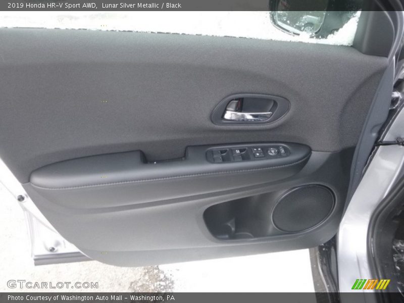 Lunar Silver Metallic / Black 2019 Honda HR-V Sport AWD