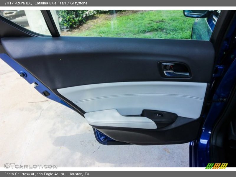 Catalina Blue Pearl / Graystone 2017 Acura ILX