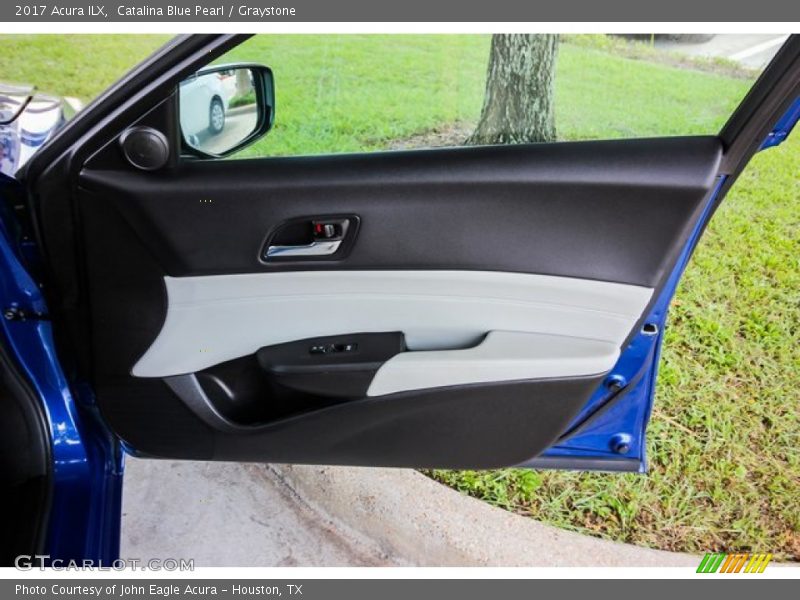 Catalina Blue Pearl / Graystone 2017 Acura ILX