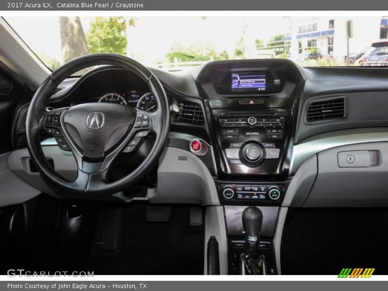 Catalina Blue Pearl / Graystone 2017 Acura ILX