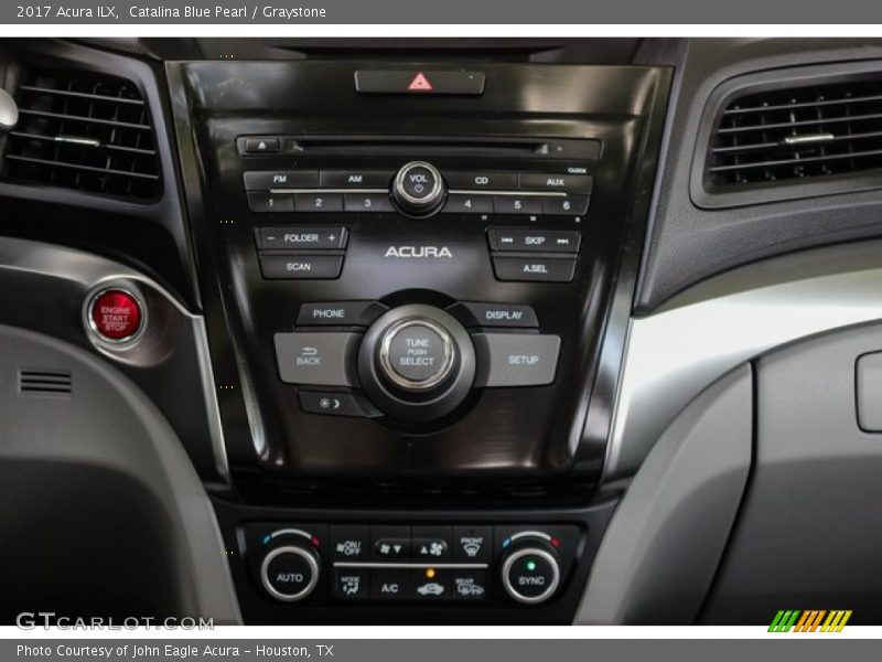 Catalina Blue Pearl / Graystone 2017 Acura ILX