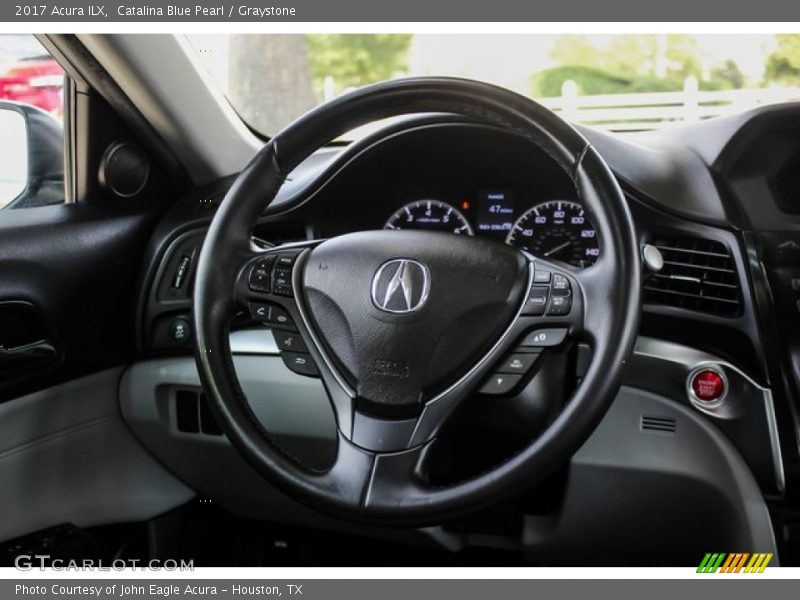 Catalina Blue Pearl / Graystone 2017 Acura ILX