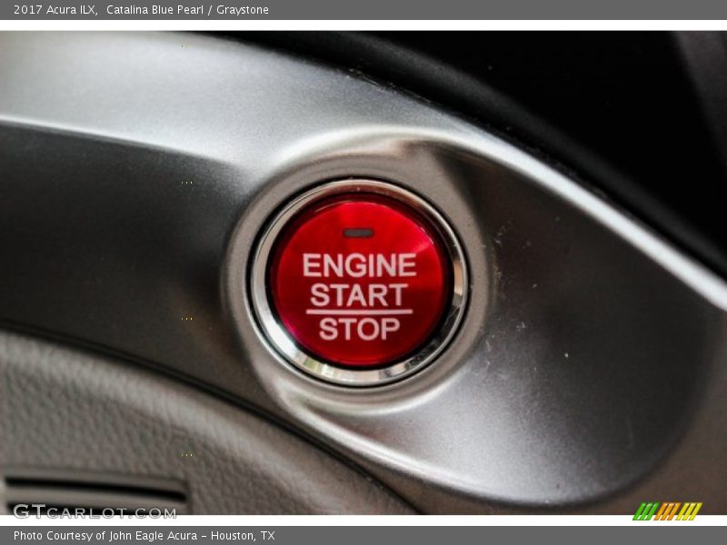Catalina Blue Pearl / Graystone 2017 Acura ILX