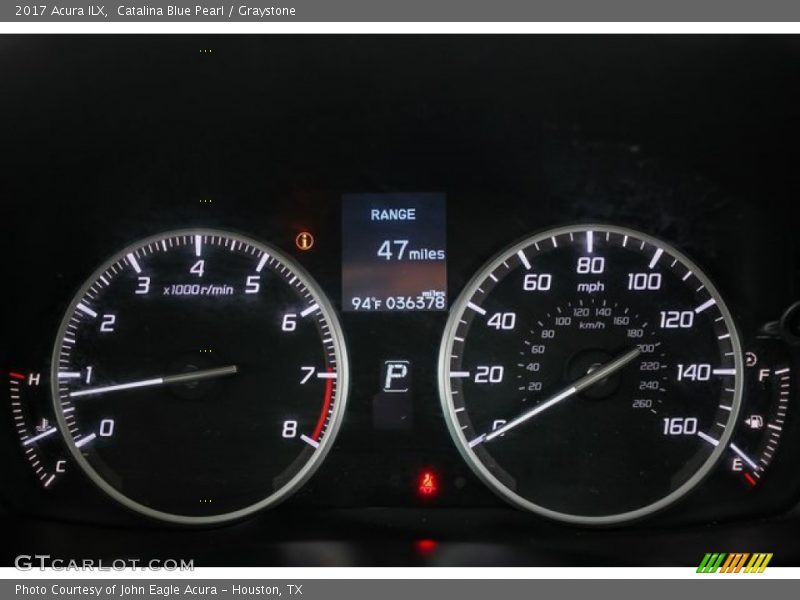Catalina Blue Pearl / Graystone 2017 Acura ILX