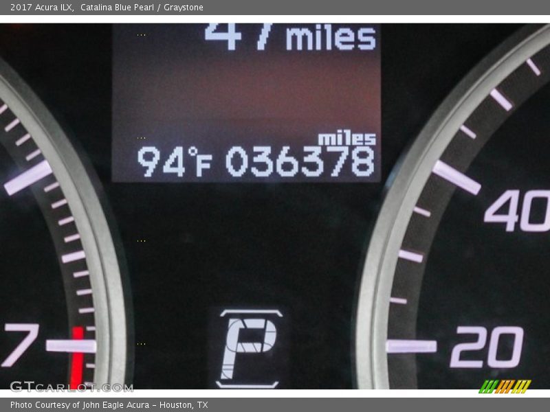 Catalina Blue Pearl / Graystone 2017 Acura ILX