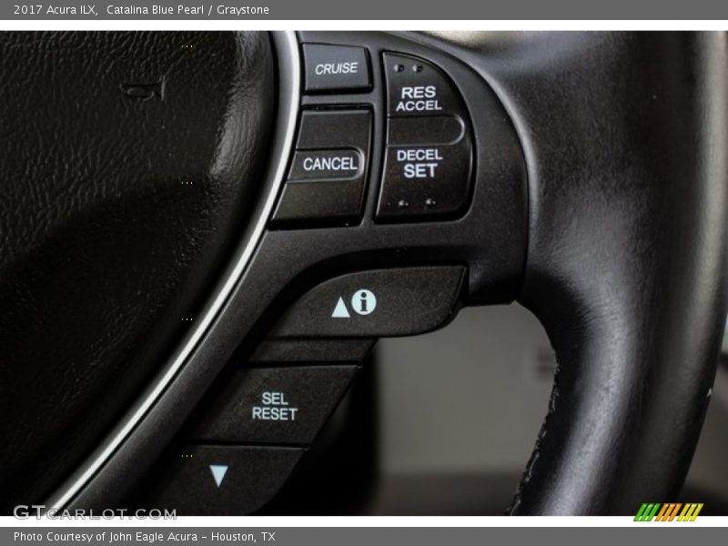 Catalina Blue Pearl / Graystone 2017 Acura ILX