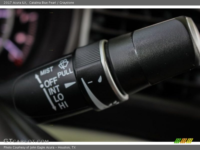 Catalina Blue Pearl / Graystone 2017 Acura ILX