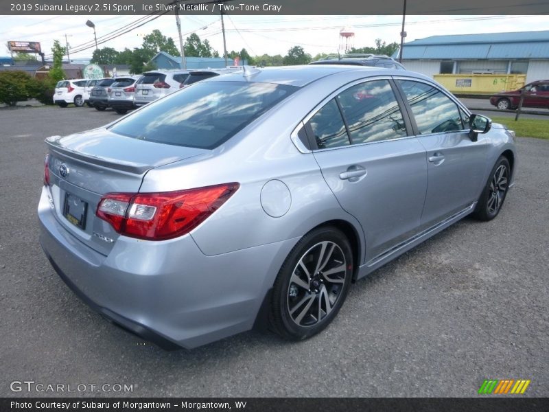 Ice Silver Metallic / Two-Tone Gray 2019 Subaru Legacy 2.5i Sport
