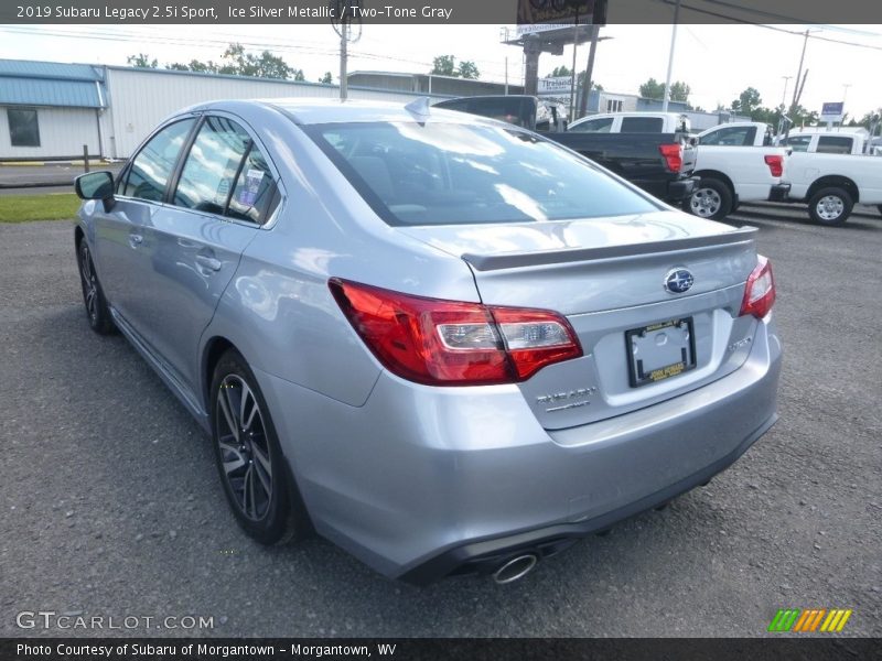 Ice Silver Metallic / Two-Tone Gray 2019 Subaru Legacy 2.5i Sport