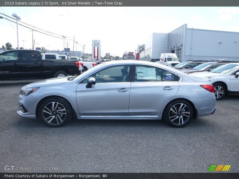 Ice Silver Metallic / Two-Tone Gray 2019 Subaru Legacy 2.5i Sport