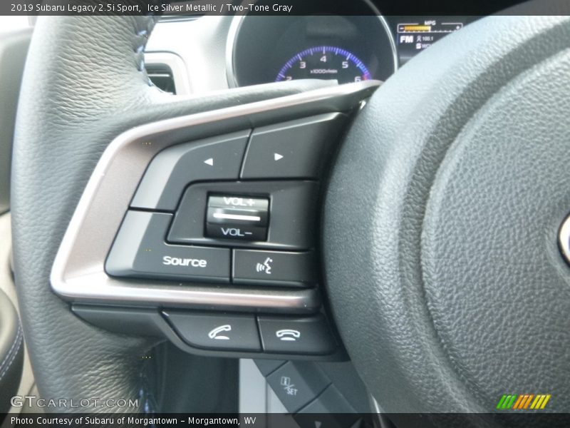 Ice Silver Metallic / Two-Tone Gray 2019 Subaru Legacy 2.5i Sport