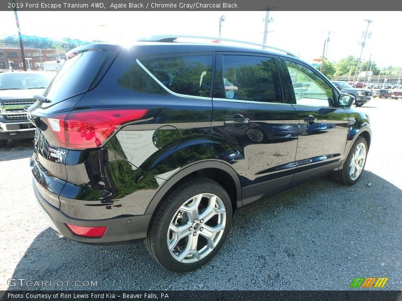Agate Black / Chromite Gray/Charcoal Black 2019 Ford Escape Titanium 4WD