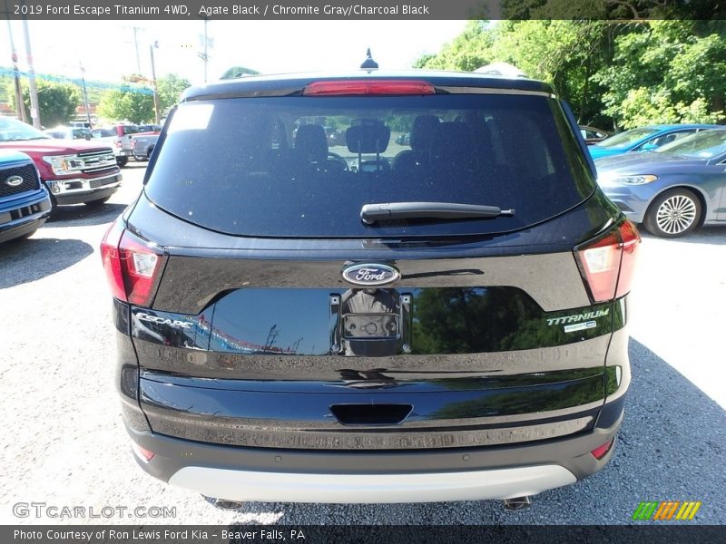 Agate Black / Chromite Gray/Charcoal Black 2019 Ford Escape Titanium 4WD