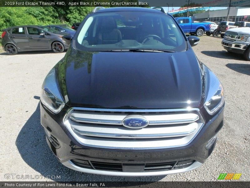 Agate Black / Chromite Gray/Charcoal Black 2019 Ford Escape Titanium 4WD