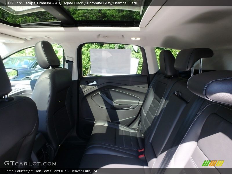 Agate Black / Chromite Gray/Charcoal Black 2019 Ford Escape Titanium 4WD