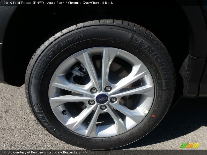 Agate Black / Chromite Gray/Charcoal Black 2019 Ford Escape SE 4WD