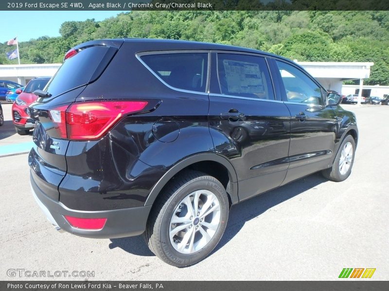 Agate Black / Chromite Gray/Charcoal Black 2019 Ford Escape SE 4WD