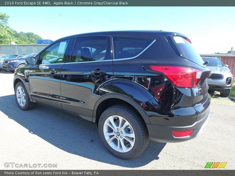 Agate Black / Chromite Gray/Charcoal Black 2019 Ford Escape SE 4WD