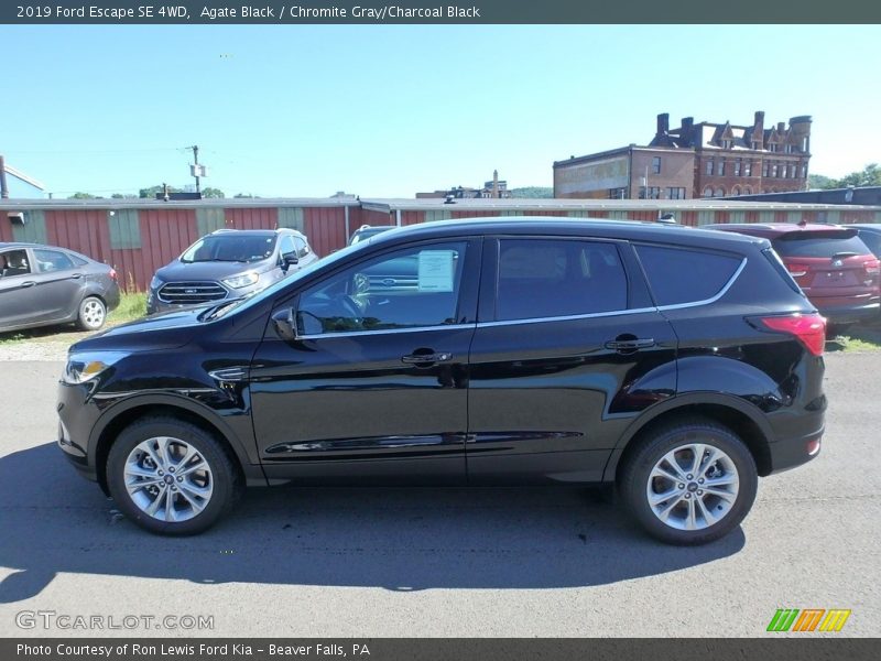Agate Black / Chromite Gray/Charcoal Black 2019 Ford Escape SE 4WD