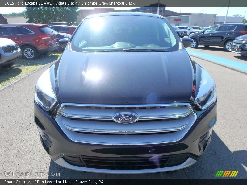Agate Black / Chromite Gray/Charcoal Black 2019 Ford Escape SE 4WD