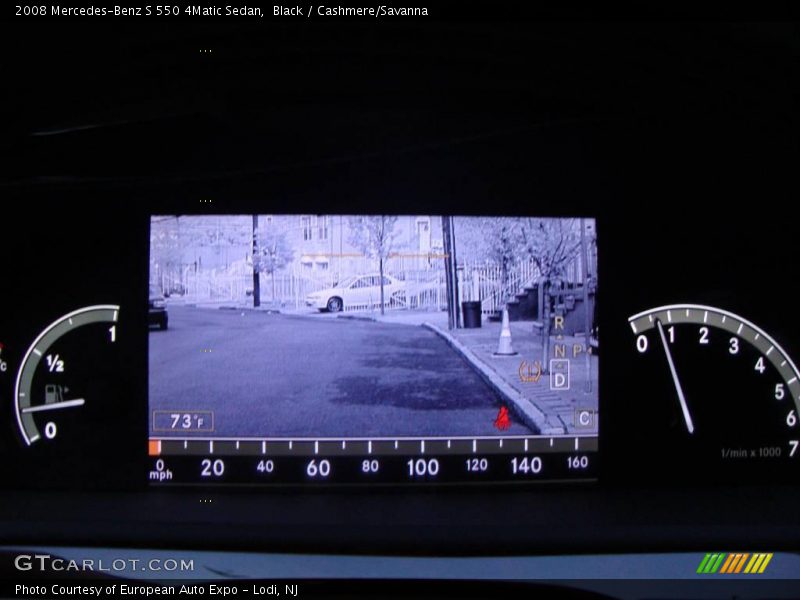 Black / Cashmere/Savanna 2008 Mercedes-Benz S 550 4Matic Sedan