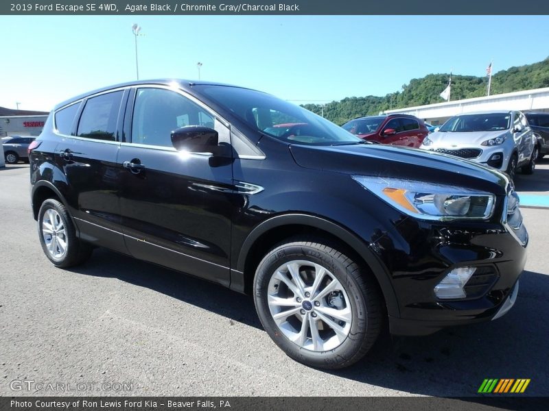 Agate Black / Chromite Gray/Charcoal Black 2019 Ford Escape SE 4WD