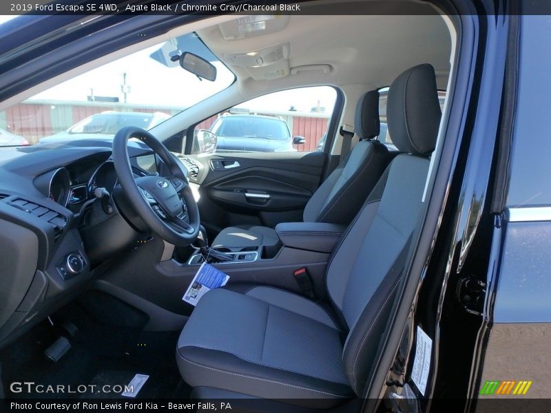 Agate Black / Chromite Gray/Charcoal Black 2019 Ford Escape SE 4WD