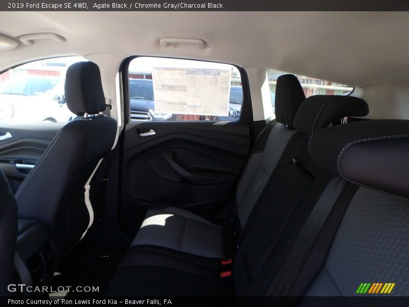 Agate Black / Chromite Gray/Charcoal Black 2019 Ford Escape SE 4WD