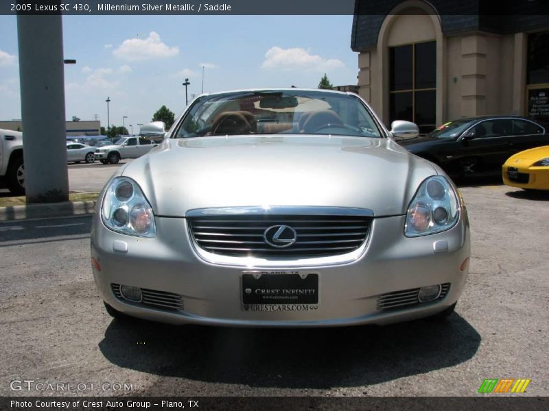 Millennium Silver Metallic / Saddle 2005 Lexus SC 430