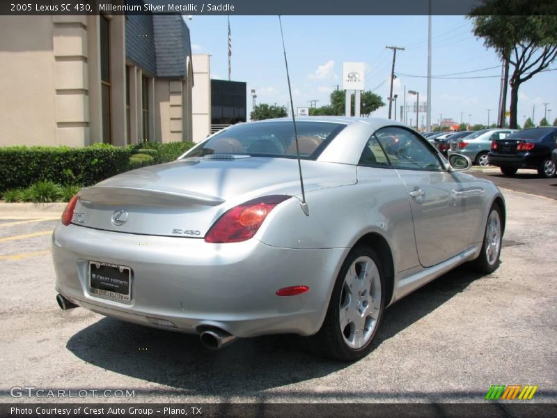 Millennium Silver Metallic / Saddle 2005 Lexus SC 430